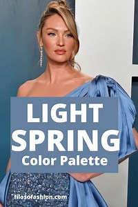 Light Spring Color Palette For Wardrobe And Makeup