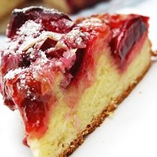 Tarte briochée aux prunes pour 1 personnes - Recettes - Elle à Table