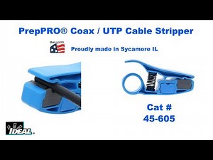 45-605 PrepPro Coax UTP Cable Stripper