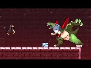 SuperTux Classic | Boss Nolok - Gameplay