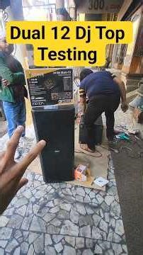 Dual 12" Speaker Box || Dual 12 Dj Box Fitting || #rj #shorts