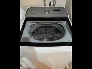 Samsung Top Load Washer UB error during spin cycle fix