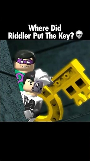 Where Did Riddler Put The Key? 💀 #legobatmanthevideogame #legogameplay #funnymoments #fyp