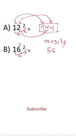 FAST MENTAL MATH #maths