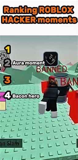Ranking ROBLOX HACKER moments!👀🔥🤣 #hacker #shorts #meme #funny #viral #roblox #viralshort