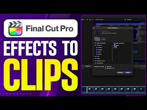 How To Apply Effects to Multiple Clips in Final Cut Pro (2026 Updated Tutorial)