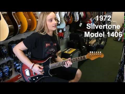 1972 Silvertone 1406 Electric Guitar MIJ Made In Japan by Teisco