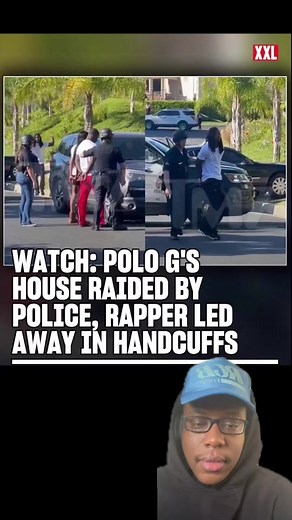 WATCH: #PoloG’s house raided by police, rapper led away in handcuffs.