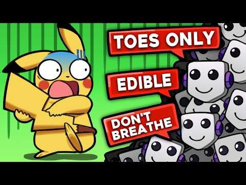 Pokemon, but there are TOO MANY RULES