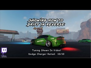 How to REVERSE Drift CarX | Dodge Charger | Tune In Video