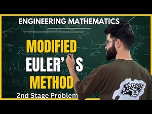 Modified Euler’s Method | Engineering Mathematics |2nd stage Problem Easy Method