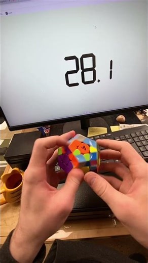 Megaminx SOLVED in less than 45 SECONDS!! #rubikscube #speedcubing