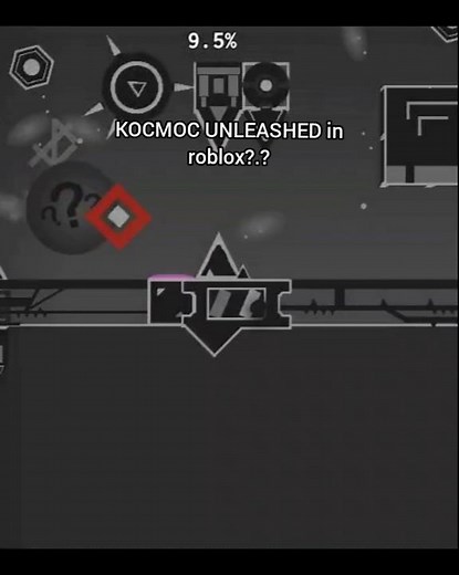 KOCMOC UNLEASHED IN ROBLOX? #gd #geometrydash #roblox #music #level