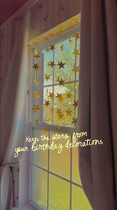 Don’t Throw Away Your Birthday Party Decorations! ⭐✨ #DIY #HomeDecor