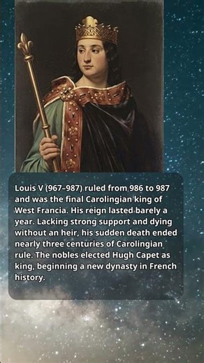 Louis V – The Last Carolingian #history #kings