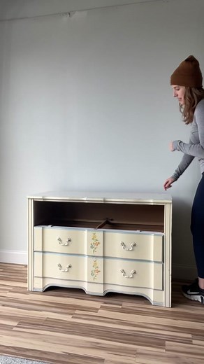 Dresser to Console Transformation: Sustainable Furniture Makeover