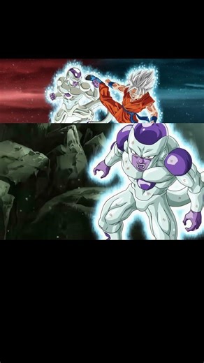 "Big Bang Hakai vs Frieza 2 #dbkai #dragonball #explore #goku #dragon #kakarotto #anime #shorts