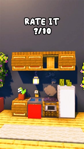 The Coziest Timber Kitchen Design in Minecraft! 🪵🍳