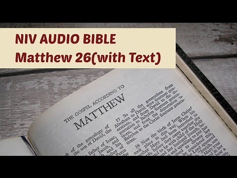 Matthew 26 NIV AUDIO BIBLE (with text)