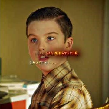 Sheldon: You are my father, I was born to love you! Young Sheldon Season 3（2019）#edit #tvshow