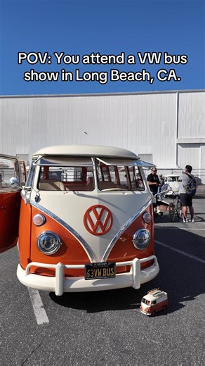 Exciting VW Bus Show in Long Beach, CA
