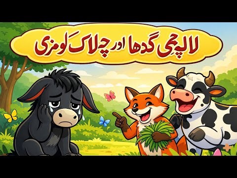 As You Sow So Shall You Reap | Moral Story in Urdu | Donkey, Fox and Cow