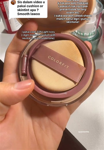 Wardah Colourfit Cushion Review: Code 22N Light Ivory