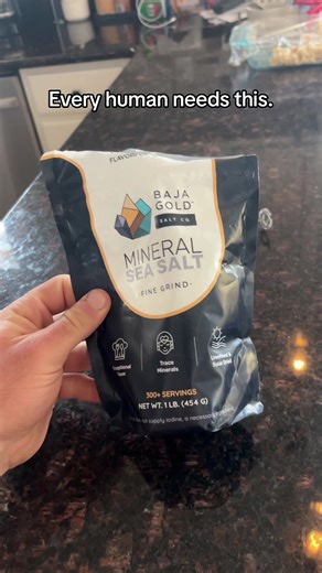 Been dropping Baja gold sea salt for a year and my god is it a cheat code