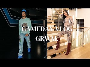 Get Ready With Us For GameDay | GRWM VLOG