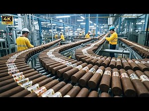 Inside a Modern Cigar Factory: From Tobacco Leaves to Premium Cigars (Full Process)
