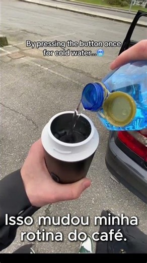 ☕ Nunca Mais Tome Café Frio! Veja Essa Garrafa Térmica Incrível