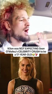 N3on was NOT expecting Sean O’Malley’s CRUSH to be her😭❤️‍🩹 #ufc #seanomalley #n3on