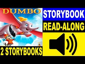 2 Dumbo Read Along Story books | Read Aloud Books for Kids | 2 Dumbo Story books