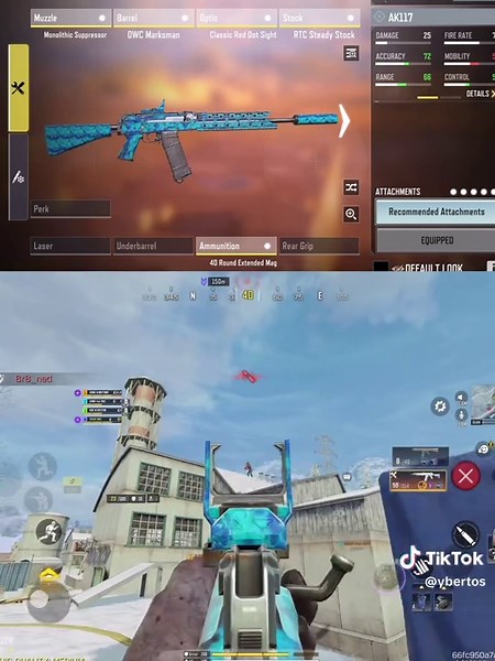 Best AK117 Attachments for COD Mobile Without Mythic Skin