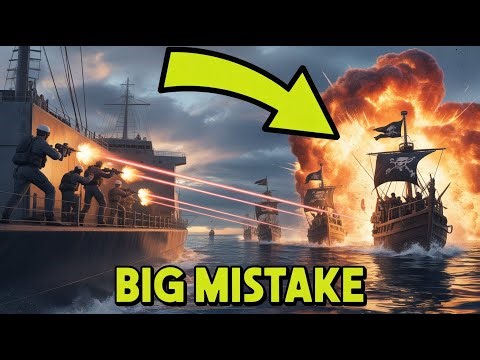 U.S. Navy vs 31 Pirate Boats — Deadly Battle at Sea Caught Everyone Off Guard!