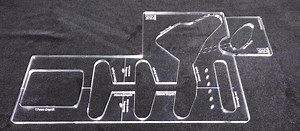 Acrylic Stratocaster Routing Template - 1615 Designs - Etsy