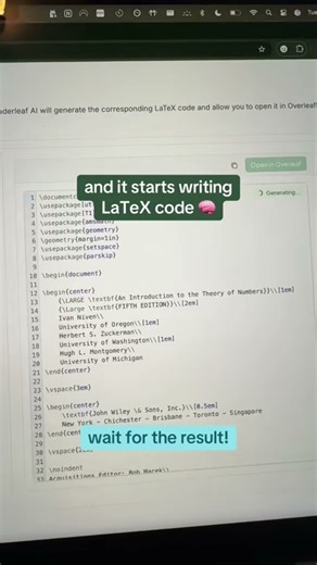 convert PDFs to latex code in seconds! try it out ⚡️