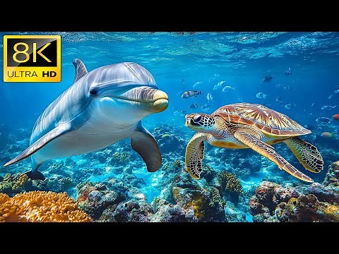 Relaxing Music for Stress Relief. Dolphin singing. Soothing Music for Meditation, Therapy, Sleep