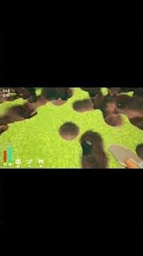 Man Digs Epic Hole in Virtual Field, Shovel S #jogosfamilia #fortnite #simulador #gaming #barantim
