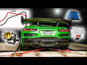 CORVETTE C8 ZR1 Exhaust & Tune DYNO RESULTS