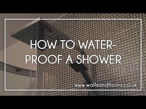 How To Waterproof A Shower or Wet Room