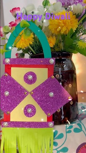 Diwali craft | Diya making with paper | Diya decoration | how to make diya with paper | Diya craft