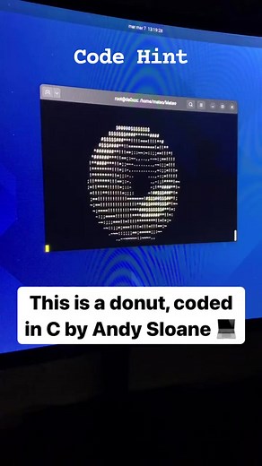 Donut Code #worklife #codehint #programming CODE HINT | CODE HINT