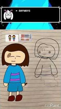 Drawing Frisk and Chara! #undertale #deltarune #frisk #chara #speedpaint