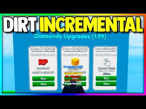 I turned PRO in Roblox Dirt Incremental...