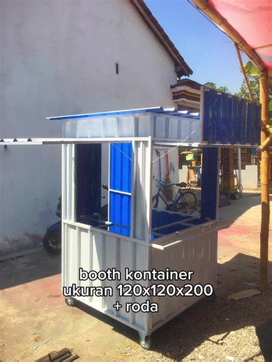 Request Ukuran dan Model Booth Kontainer