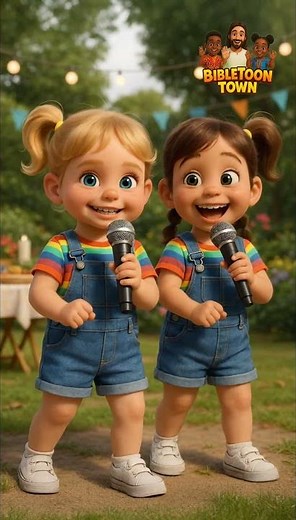 Adorable Kids Praising Jesus in Pure Worship