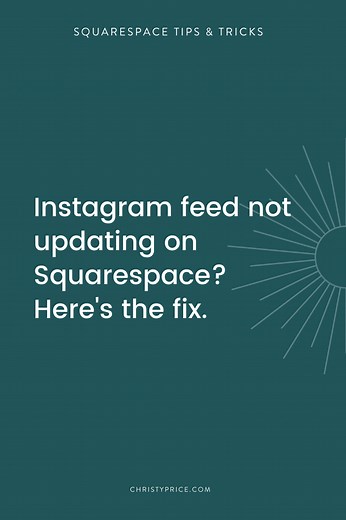 Fix Instagram Feed Not Updating on Squarespace (2024) – Easy Step-by-Step Guide — Squarespace Web Design