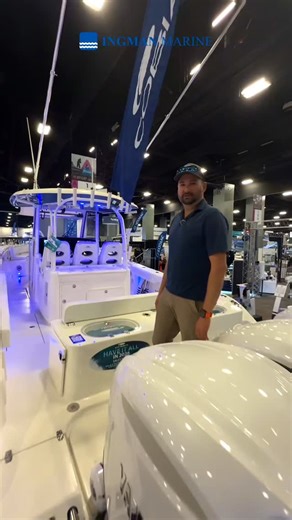 🔥 Step aboard the ALL NEW Cobia 350 CC — where performance meets comfort in one sleek center console. This 34′ beast is built for serious anglers and weekend cruisers alike, with a vacuum-infused hull for efficiency and speed and luxury touches throughout. 🔥 What You’ll See in This Tour: • Spacious cockpit & fishing-ready layout • Full tackle station dual bait tanks • Comfortable seating for up to 11 • Hidden rod storage & in-floor fishboxes • Walk-in console with head, sink, & berth • Integra