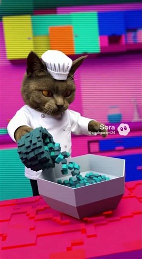 What Happens When a Cat Cooks Code?